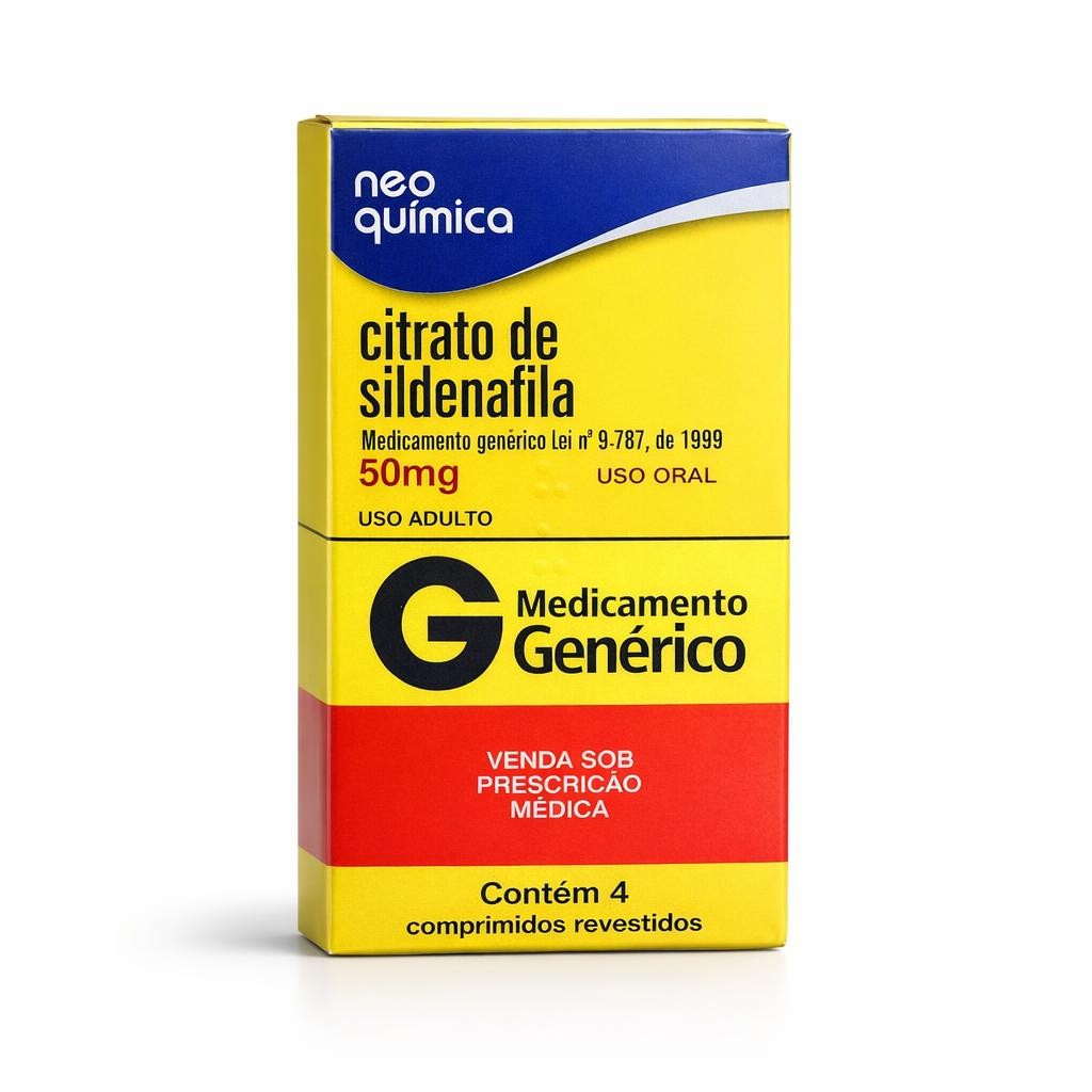 sildelafila - viagra c/4