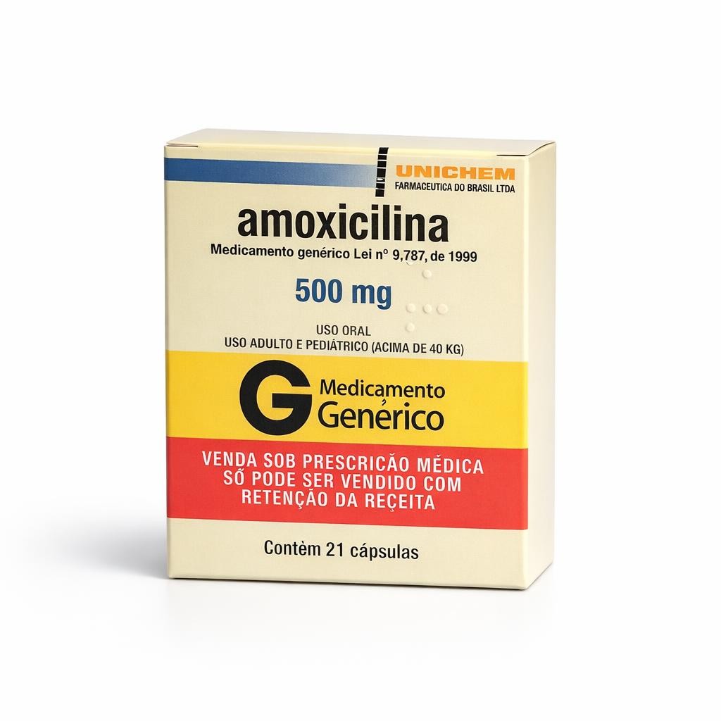 Amoxicilina Adulto 500mg c21