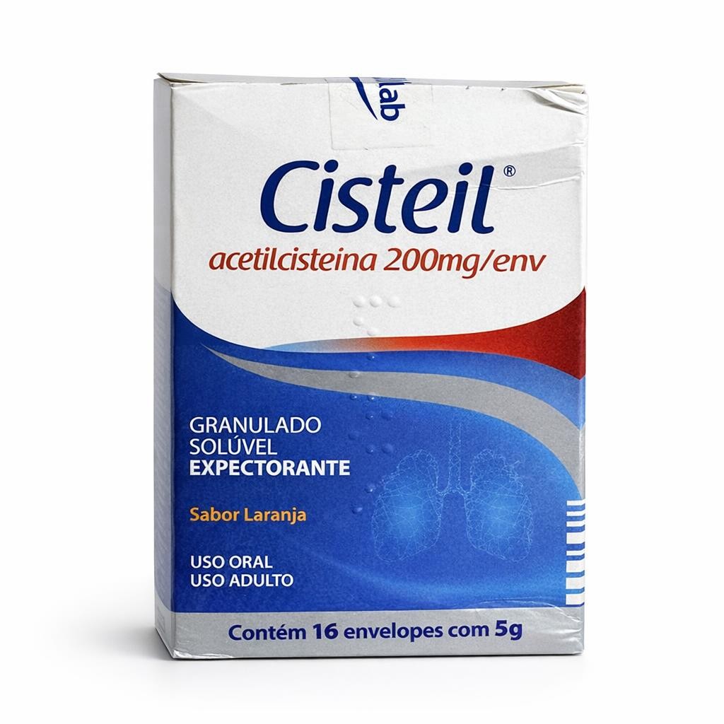Acetilcisteina sache 200mg