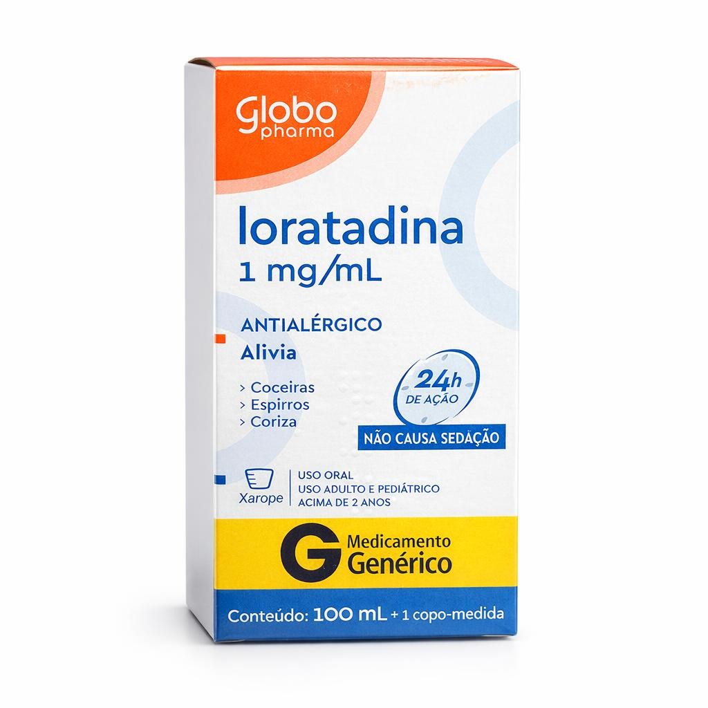 Loratadina xarope