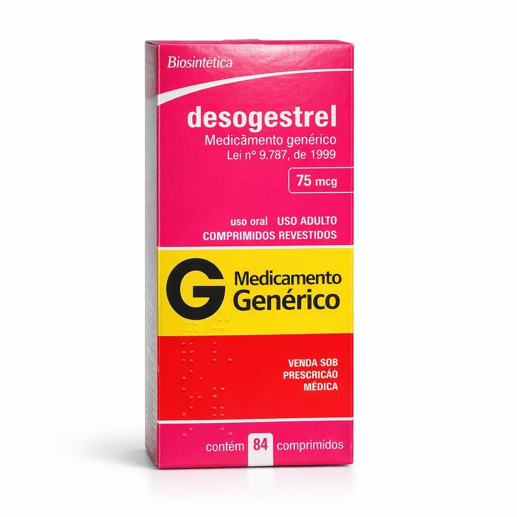 Desogestrel 75mcg / catela